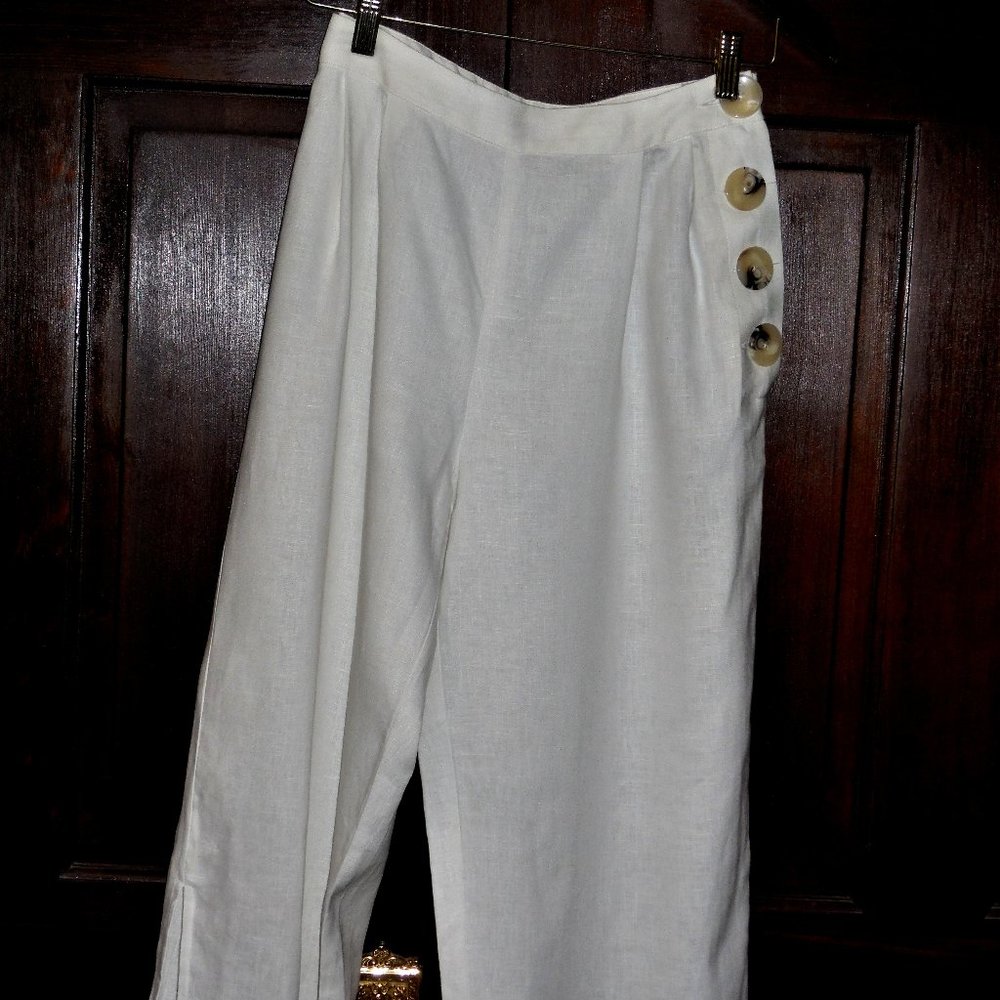 Vince Camuto Linen Culotte Skirt